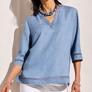 Chico’s Feminine Tencel Top